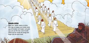 Min andra lilla pusselbibel, en produkt från Nya Musik som utvecklar och engagerar människor i alla åldrar.