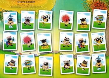 Konrads pysselbok med klistermärken, en produkt från Nya Musik som utvecklar och engagerar människor i alla åldrar.