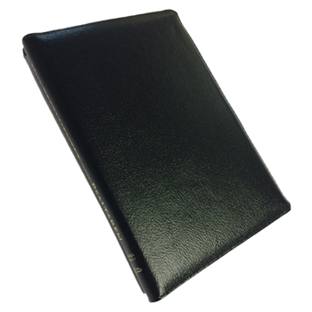 Svenska Folkbibeln 2014, NT&Psaltaren, Mellanformat, konstskinn, svart, dragkedj, en produkt från Nya Musik som utvecklar och engagerar människor i alla åldrar.