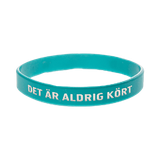 Armband - Silikon - Aldrig kört - Turkos, en produkt från Nya Musik som utvecklar och engagerar människor i alla åldrar.