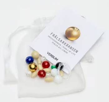 Frälsarkrans - Glas - Oträdda i påse, en produkt från Nya Musik som utvecklar och engagerar människor i alla åldrar.