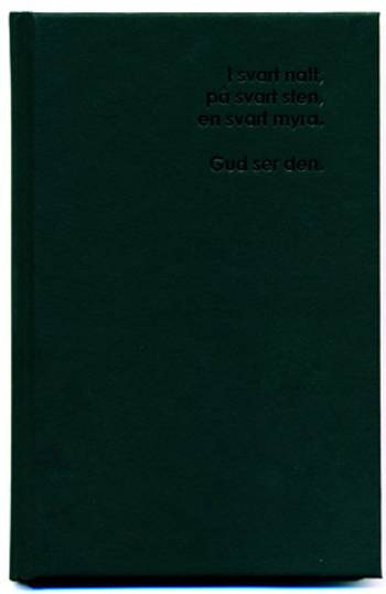 Oskriven bok-svart, en produkt från Nya Musik som utvecklar och engagerar människor i alla åldrar.