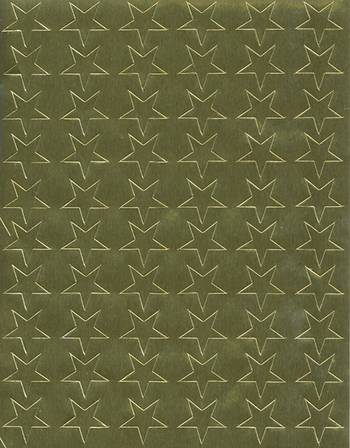 Dekorstjärnor - Guld, en produkt från Nya Musik som utvecklar och engagerar människor i alla åldrar.