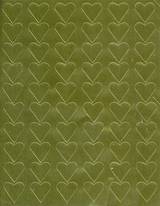 Dekorhjärtan - Guld, en produkt från Nya Musik som utvecklar och engagerar människor i alla åldrar.