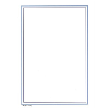 526360 - Minnesblad med blå ram, en produkt från Nya Musik som utvecklar och engagerar människor i alla åldrar.