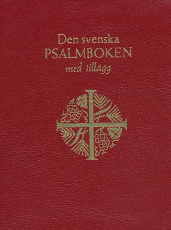 Den Svenska Psalmboken - tillägg, ny bönbok, present röd, en produkt från Nya Musik som utvecklar och engagerar människor i alla åldrar.