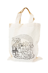 Tygkasse - Noas ark, en produkt från Nya Musik som utvecklar och engagerar människor i alla åldrar.