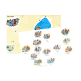 Närvaroplansch - Jesus i Galileen, en produkt från Nya Musik som utvecklar och engagerar människor i alla åldrar.