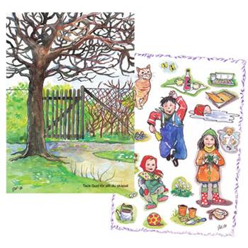 Närvaroplansch - Våren, en produkt från Nya Musik som utvecklar och engagerar människor i alla åldrar.