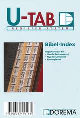 Bibelregister - GT, NT, Apokryferna, svart/vit, en produkt från Nya Musik som utvecklar och engagerar människor i alla åldrar.