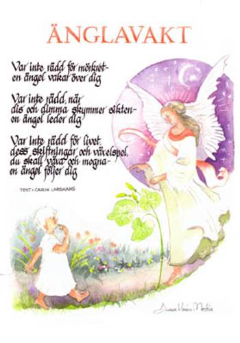Kort - Änglavakt - Anna Karin Medin, en produkt från Nya Musik som utvecklar och engagerar människor i alla åldrar.