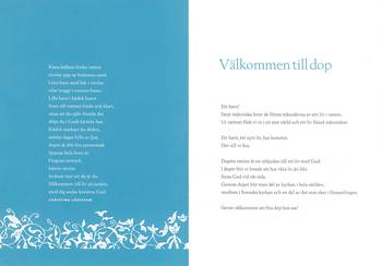 526028 - Inbjudan till dop, en produkt från Nya Musik som utvecklar och engagerar människor i alla åldrar.