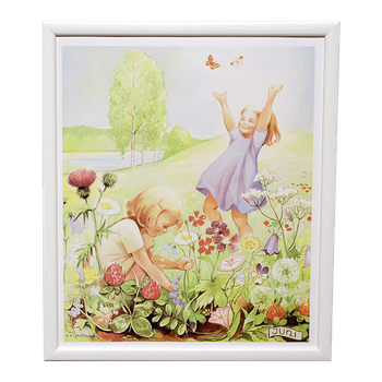 Månadstavla - Kerstin Frykstrand - Vit ram, en produkt från Nya Musik som utvecklar och engagerar människor i alla åldrar.