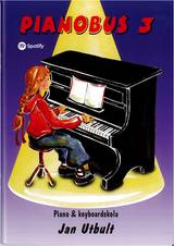 Pianobus 3 : piano & keyboardskola, en produkt från Nya Musik som utvecklar och engagerar människor i alla åldrar.