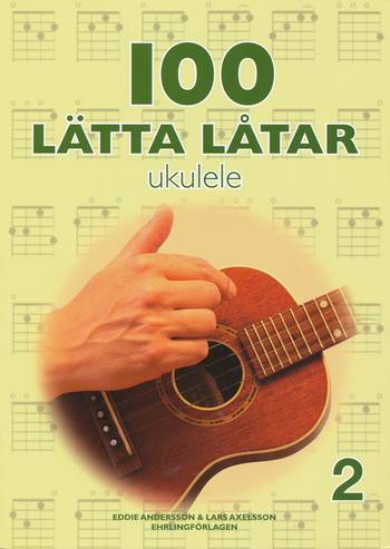100 lätta låtar ukulele 2, en produkt från Nya Musik som utvecklar och engagerar människor i alla åldrar.