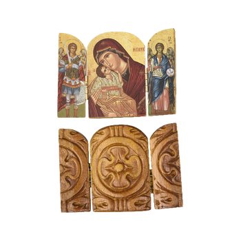 Ikon - Triptyk - Mellan - Maria, en produkt från Nya Musik som utvecklar och engagerar människor i alla åldrar.