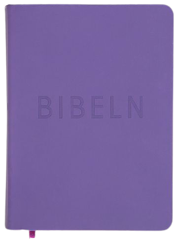 Bibel konfirmand lila, en produkt från Nya Musik som utvecklar och engagerar människor i alla åldrar.