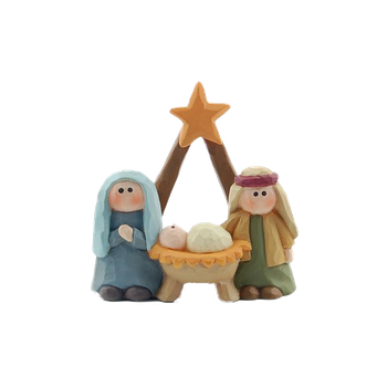 Himlasänd - Heliga familjen med stjärna, en produkt från Nya Musik som utvecklar och engagerar människor i alla åldrar.