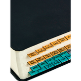 Bibelregister - GT, NT, Apokryferna, orange - grå - grön, en produkt från Nya Musik som utvecklar och engagerar människor i alla åldrar.