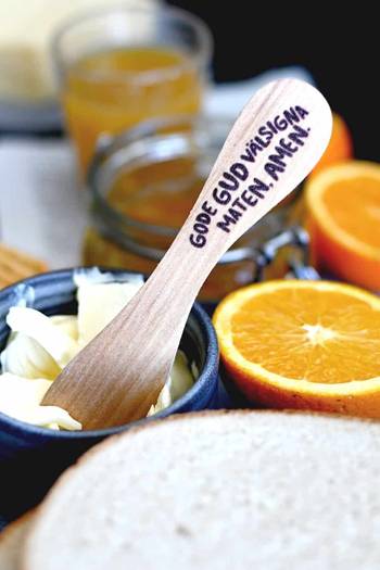 Smörkniv - Gode Gud välsigna maten, en produkt från Nya Musik som utvecklar och engagerar människor i alla åldrar.