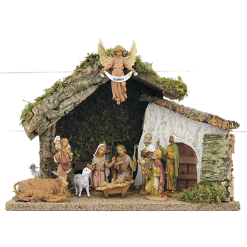 Julkrubba - Fontanini - FO557, en produkt från Nya Musik som utvecklar och engagerar människor i alla åldrar.