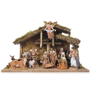 Julkrubba - Fontanini - FO519, en produkt från Nya Musik som utvecklar och engagerar människor i alla åldrar.