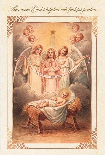 Julkort - Dubbelt med kuvert - CR84228, en produkt från Nya Musik som utvecklar och engagerar människor i alla åldrar.