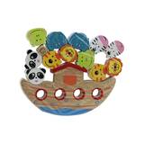 Balansspel i trä – Noas ark, en produkt från Nya Musik som utvecklar och engagerar människor i alla åldrar.