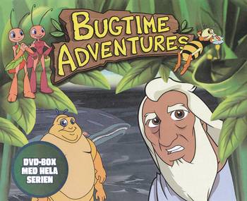Bugtime Adventures - Hela serien - DVD, en produkt från Nya Musik som utvecklar och engagerar människor i alla åldrar.