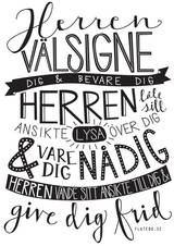 Poster - Välsignelsen - A3, en produkt från Nya Musik som utvecklar och engagerar människor i alla åldrar.