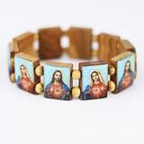 Armband - Motiv: Jesus / Maria, en produkt från Nya Musik som utvecklar och engagerar människor i alla åldrar.