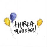 Kort - Hurra va du e bra! - Dubbelt, en produkt från Nya Musik som utvecklar och engagerar människor i alla åldrar.