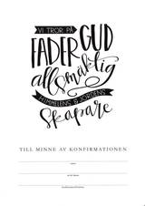 Konfirmationsminne - Trosbekännelsen - Frikyrkan, en produkt från Nya Musik som utvecklar och engagerar människor i alla åldrar.