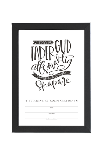 Konfirmationsminne - Trosbekännelsen - Frikyrkan, en produkt från Nya Musik som utvecklar och engagerar människor i alla åldrar.