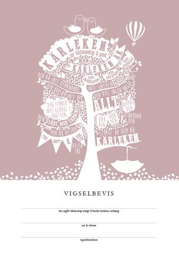 Vigselbevis - Kärlekens lov - Svenska kyrkan, en produkt från Nya Musik som utvecklar och engagerar människor i alla åldrar.