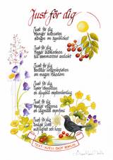 Kort - Just för dig sjunger koltrasten - Anna Karin Medin, en produkt från Nya Musik som utvecklar och engagerar människor i alla åldrar.