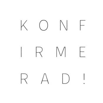 Kort - Konfirmerad - Kvadratiskt, en produkt från Nya Musik som utvecklar och engagerar människor i alla åldrar.