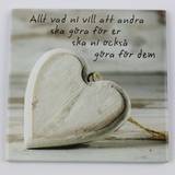 Magnet - Text: Allt vad ni vill att andra..., en produkt från Nya Musik som utvecklar och engagerar människor i alla åldrar.