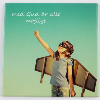Magnet - Text: med Gud är allt möjligt, en produkt från Nya Musik som utvecklar och engagerar människor i alla åldrar.