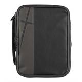 Bibelfodral - Large - Svart - Kors - Konstläder, en produkt från Nya Musik som utvecklar och engagerar människor i alla åldrar.