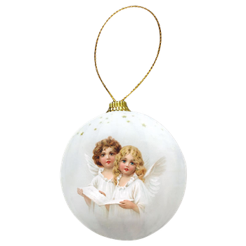 Julgranskula - Änglar - Vit - 4-pack, en produkt från Nya Musik som utvecklar och engagerar människor i alla åldrar.