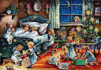 Adventskalender - Änglar - Glitter, en produkt från Nya Musik som utvecklar och engagerar människor i alla åldrar.