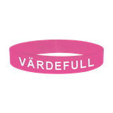 Armband - Silikon - Värdefull - Rosa, en produkt från Nya Musik som utvecklar och engagerar människor i alla åldrar.
