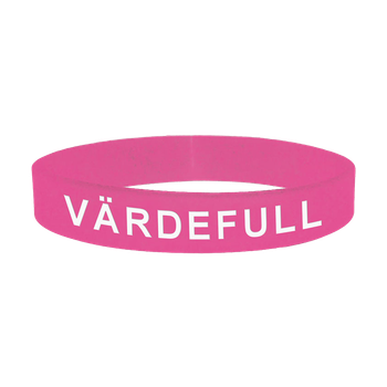 Armband - Silikon - Värdefull - Rosa, en produkt från Nya Musik som utvecklar och engagerar människor i alla åldrar.