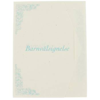 Barnvälsignelseintyg - Equmeniakyrkan, en produkt från Nya Musik som utvecklar och engagerar människor i alla åldrar.