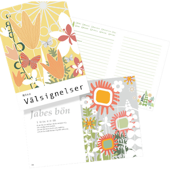 Anteckningsbok - Mina välsignelser, en produkt från Nya Musik som utvecklar och engagerar människor i alla åldrar.