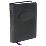 Konfabibeln (svart), en produkt från Nya Musik som utvecklar och engagerar människor i alla åldrar.