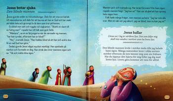 Jesus kallar : barnbibeln, en produkt från Nya Musik som utvecklar och engagerar människor i alla åldrar.