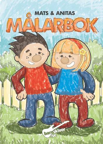 Mats & Anitas målarbok, en produkt från Nya Musik som utvecklar och engagerar människor i alla åldrar.