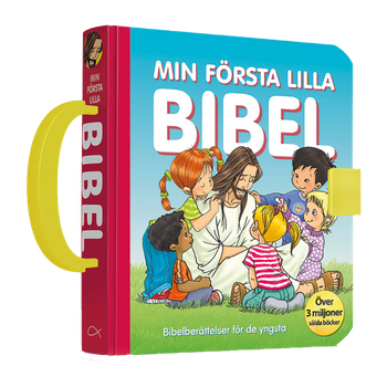 Min första lilla bibel, en produkt från Nya Musik som utvecklar och engagerar människor i alla åldrar.